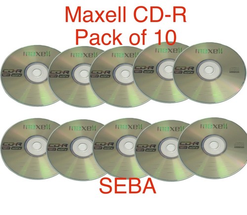 Maxell r disc 52x - x, cd-r