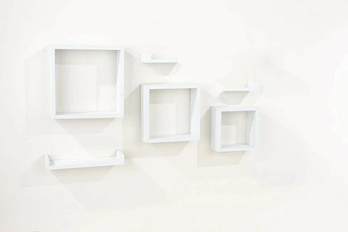 Set piece floating wall - set,