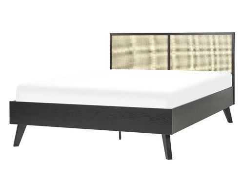 Rattan double bed - rattan,