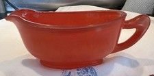 Vintage Pyrex Red Glass Gravy