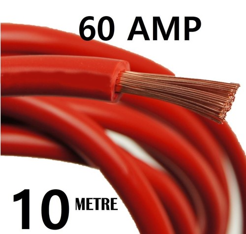 Metre 60amp red live 12v - 10,