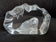 M Jonasson Crystal Glass