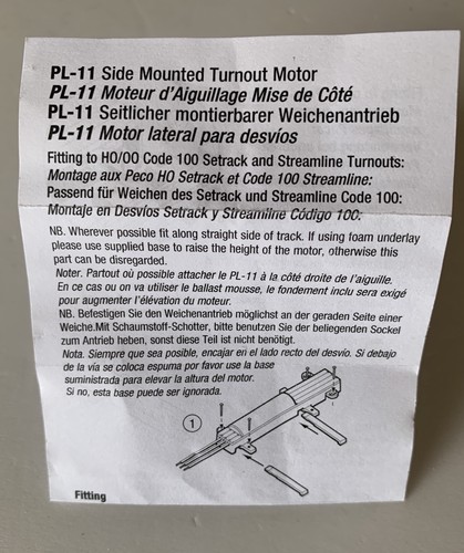 Peco side mounted - side,