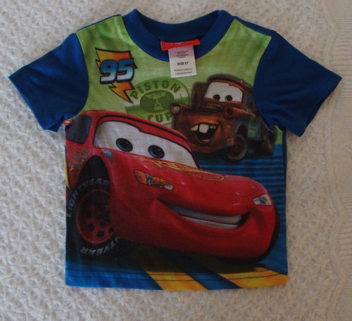 Disney cars boys pajama - 2t,
