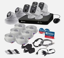 Swann CCTV 6 Camera 8 Channel 4K Ultra HD Audio Video DVR Cloud SWDVK-856804MQB2