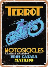 METAL SIGN - 1937 Terrot