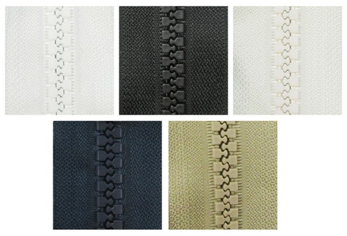 Continuous chunky zip - no., 8