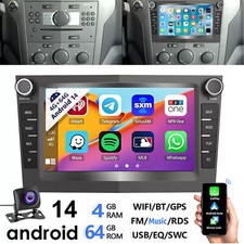 4+64GB CarPlay Stereo For Vauxhall Corsa Astra Zafira Android Car GPS Radio +CAM