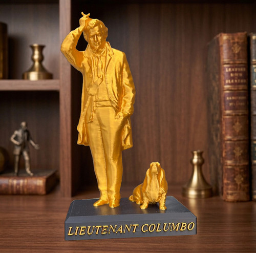Statue lieutenant columbo - of,