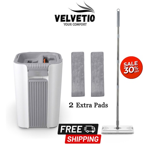 Flat mop and - mop, set