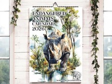 Endangered Animals Calendar
