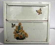 VTG 1940's Tin Pie Bread Box