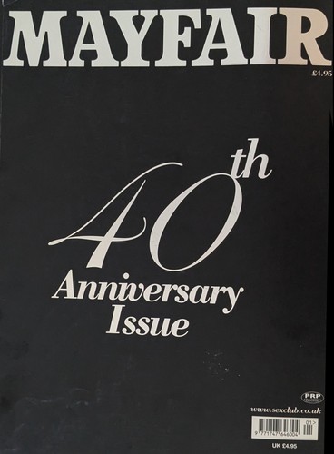 Mayfair 40th anniversary issue - mayfair,