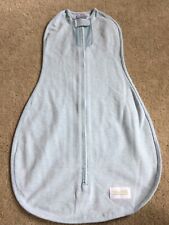 Woombie Air Sleep Sack Baby Swaddle 3m-6m  14-19 lbs Heather Blue NWOT