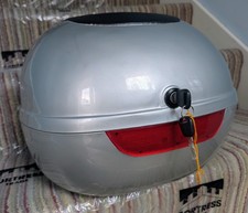 Motorbike, Moped, Scooter, Quad : Universal Top Box for Rear Bike Rack Storage. 