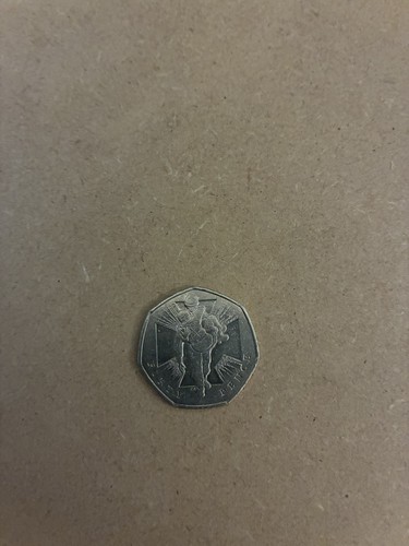 Victoria cross 2006 50p coin - cross,