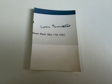 Len Sumpter Dambusters 617 Squadron pen signed AJ-L