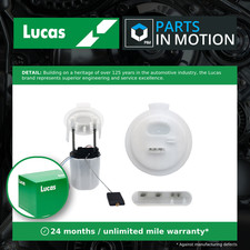 Fuel Pump fits MERCEDES C180 W204 1.6 In tank 08 to 14 M271.910 Lucas 2044700794