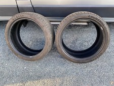 2x PAIR CHURCHILL RCB009 245/35 ZRF18 XL RUNFLAT RFT TYRES 6mm TREAD 245/35/18