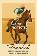 Frankel  - VINTAGE ART PRINT