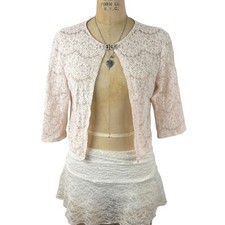 Coquette Lace Bolero Shrug
