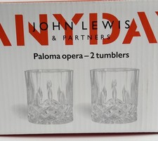 John Lewis Set Of 2 Crystal