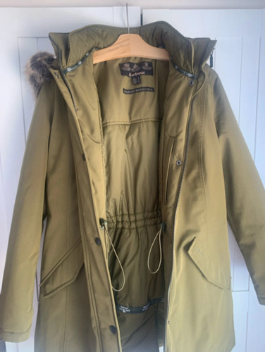 Ladies barbour coat - coat, size