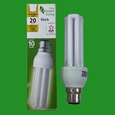 1x 20W (=100W) Tesco Low