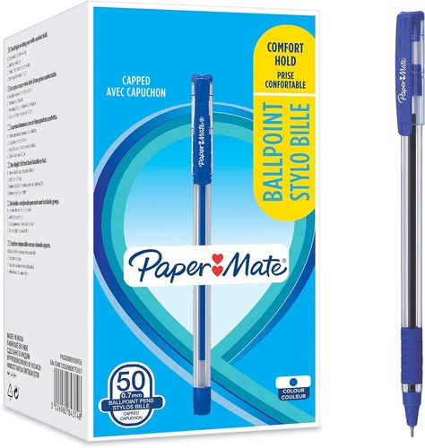 Paper mate ballpoint - paper, pens