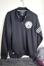 Harvard Law School Immigration Project 1/4 Zip Adidas Sweater Sweatshirt MENS M