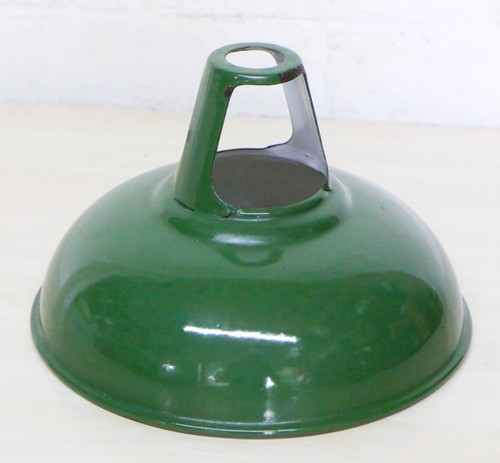 Vintage green enamel - a,