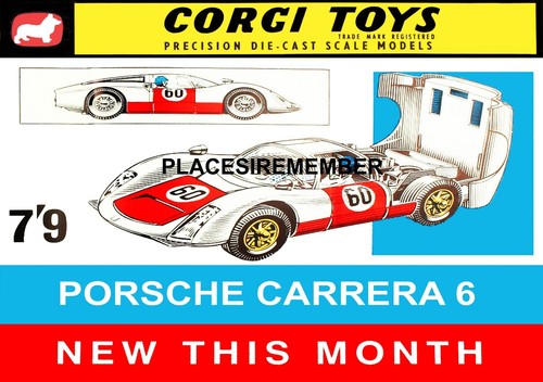 Corgi toys porsche - carrera, 6