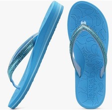 ONCAI Womens blue beaded