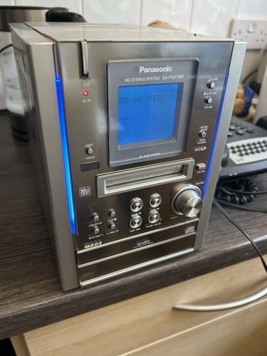 Panasonic pm37md minidisc - panasonic,