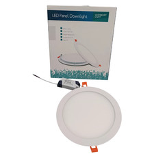 LED 18w Ceiling Flat Panel Down Light Cool White Super Slim Panel - See Comments