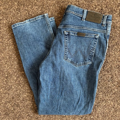 Wrangler regular straight blue - regular,