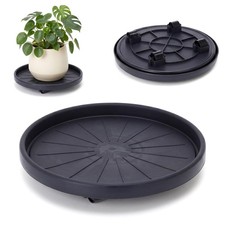 Round Plant Caddy with Wheels