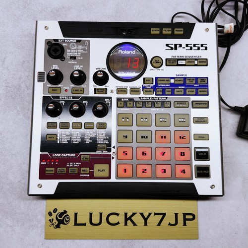 Roland 555 sampler - roland, sp-555