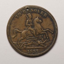 1837 QUEEN VICTORIA TO HANOVER
