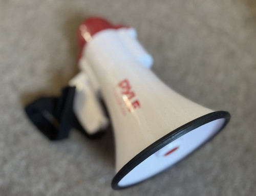 Pyle megaphone bullhorn - megaphone, pa