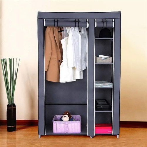 Portable clothes wardrobe - portable,