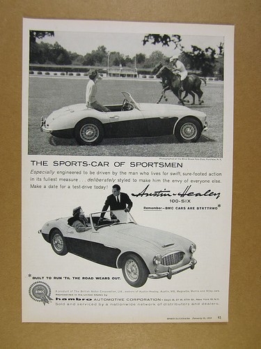 1959 austin healey 100 six - austin-healey, 100-six
