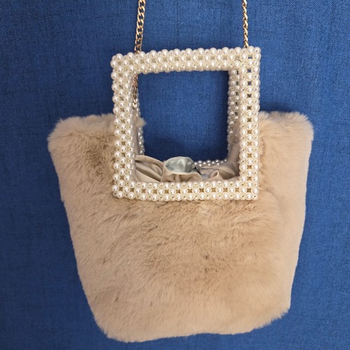 Zara fur bucket - fur,