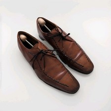 Paul Smith Leather Shoes Handmade Shoes UK9 Brown 0090 PAS T2