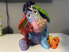 DISNEY EEYORE BRITTO PATCHWORK ART STATUE/FIGURINE WINNIE THE POOH