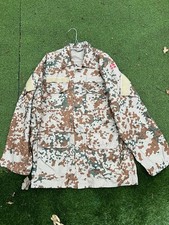 Danish Army M/01 Desert Camouflage Ripstop Combat Shirt. Size XL
