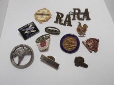VINTAGE ENAMEL BADGE JOB LOT -