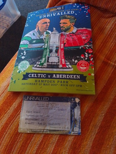 Aberdeen celtic ticket - aberdeen, &