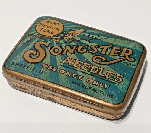 Vintage songster gramophone - songster,