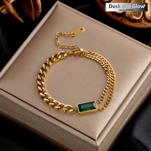 18k gold plated bracelet - plated,